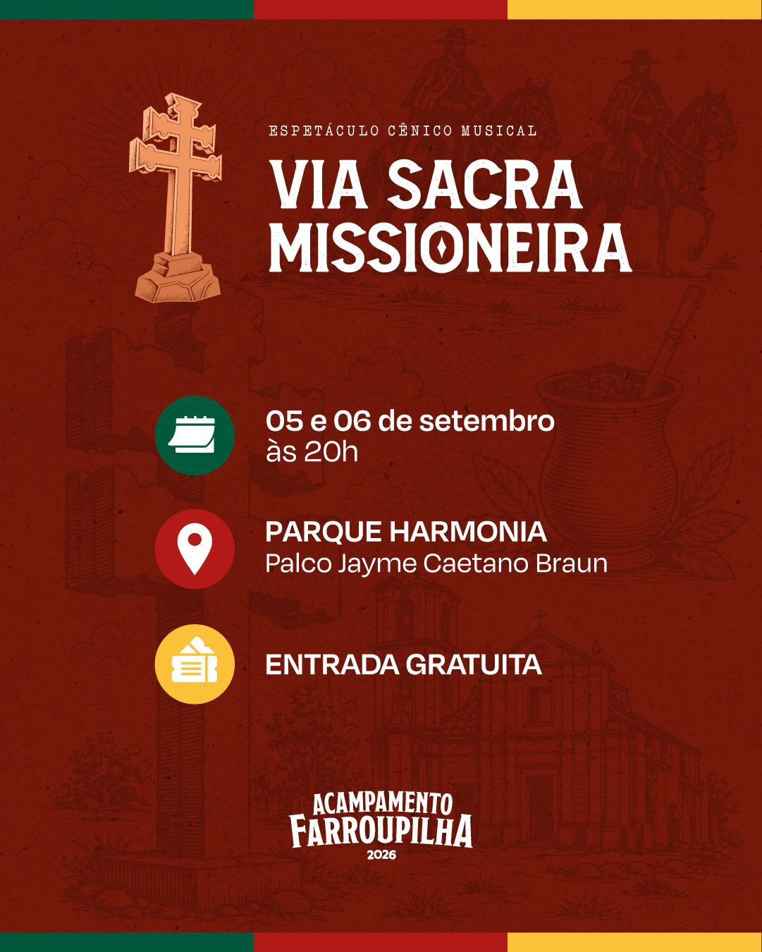 Via Sacra Missioneira: Espetáculo que Revive a História das Missões